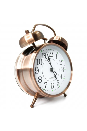 Büyük Boy Metal Bakır Çalar Saat…