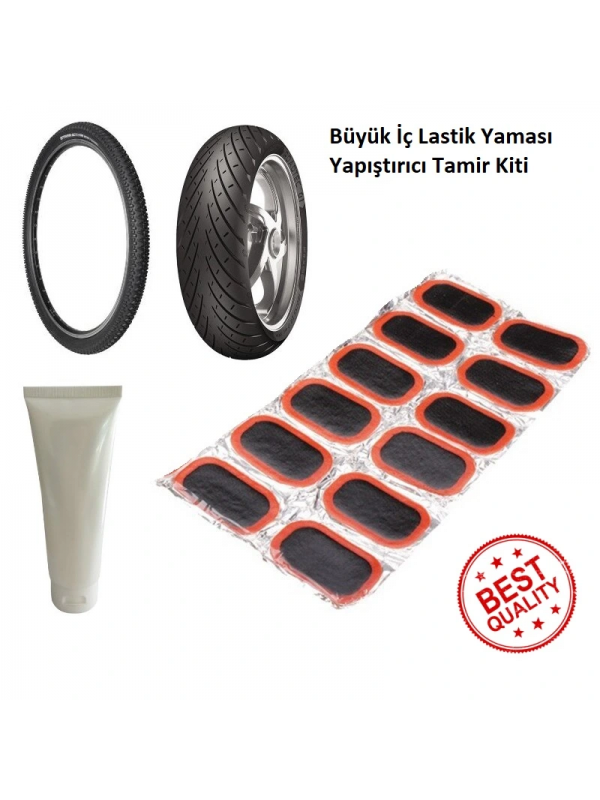 Büyük Lastik Yaması - Bisiklet - Motor Lastiği Yaması&hellip;