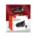 C50 Motosiklet Intercom Kask Kulaklık 1000 Mah Rgb Işıklı Bluetooth Kulaklık Ip67
