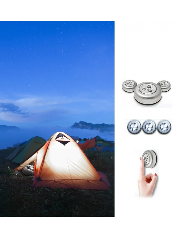 Çadır Lambası Dokunmatik Stick Lamba - Piller Dahildir&hellip;