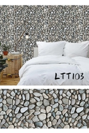 Çakıl Taşı Desenli Yapışkanlı Kaplama Kağıdı  Büyük Boy 3 Metr&hellip;