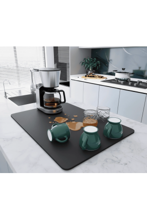 Çay Makinesi Altlığı Su Emici Kaymaz Taban Tezgah Koruyucu Kurulama Ma&hellip;