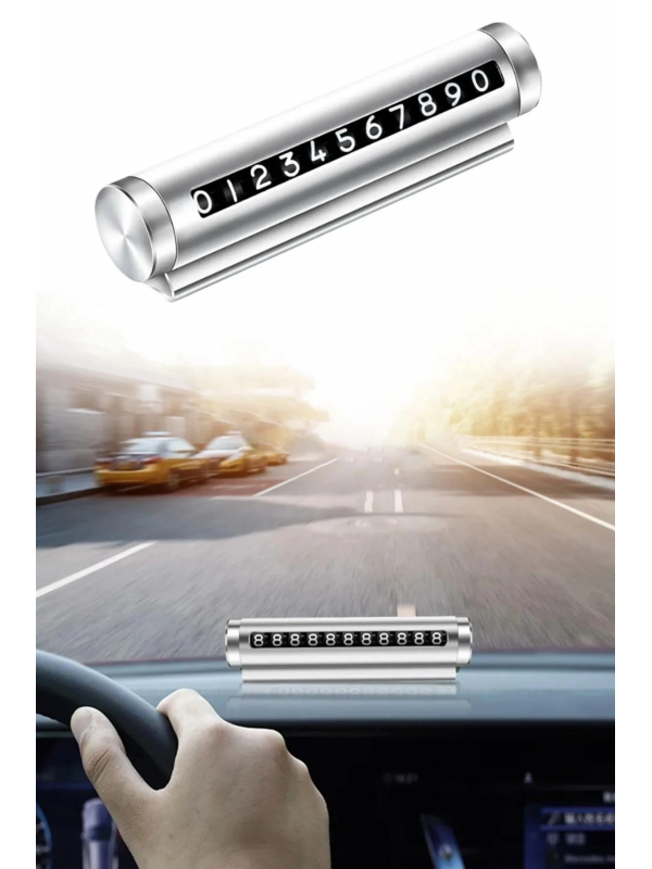 Çevirmeli Araç Içi Telefon Numaralık Çevirmeli Alüminyum Oto Park Nu… Çevirmeli Araç Içi Telefon Numaralık Çevirmeli Alüminyum Oto Park Nu…