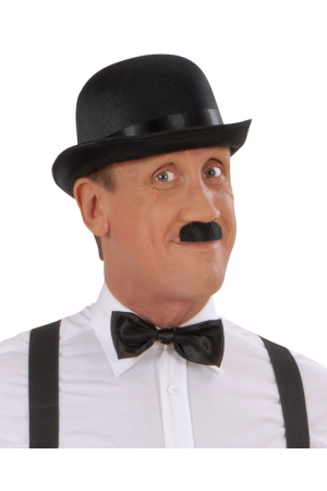 Charlie Chaplin Stil Yetişkin Şapkası – Siyah Melon Parti Şapkas… Charlie Chaplin Stil Yetişkin Şapkası – Siyah Melon Parti Şapkas…