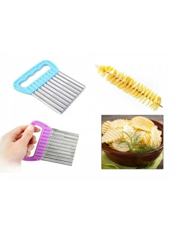 Chips Chopper Şekilli Sebze Ve Meyve Dilimleyici&hellip;