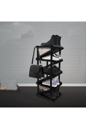 Çift Taraflı 9 Katlı Pratik Ayakkabılık -  Askılı Ayakkabı Rafı&hellip;