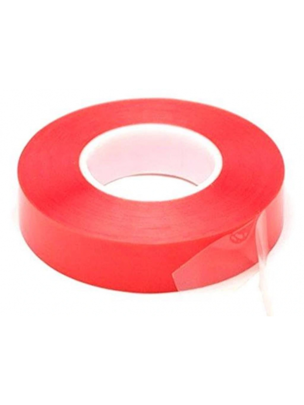 Çift Taraflı Akrilik Silikonize Bant 18 Mm X 2 Metre Kırmızı Vhb&hellip;