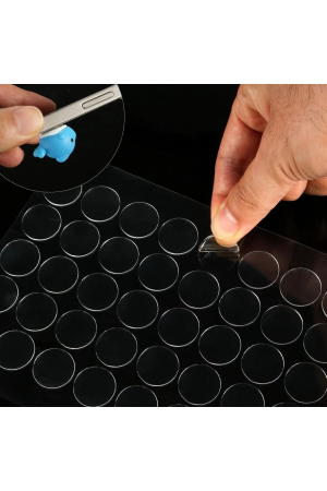 Çift Taraflı Yuvarlak Montaj Macunu 42li…