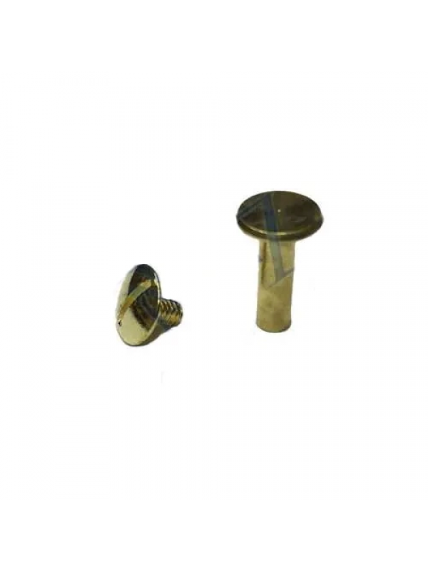 Cilt Menü, Katalog, Kartela Vidası, 20 Mm - Sarı, 100 Adet&hellip;