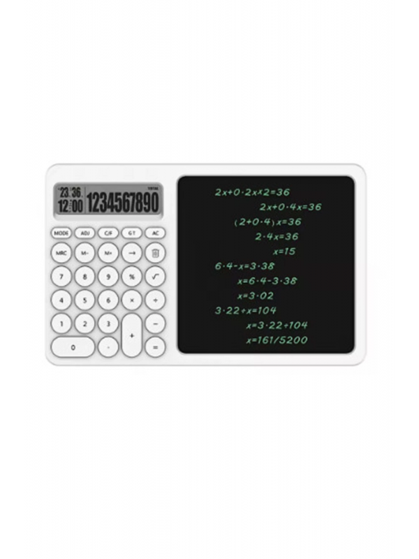 Çok Amaçlı Digital Hesap Makinesi Lcd Ekran Yazma Tableti Ofis Okul İ�&hellip;