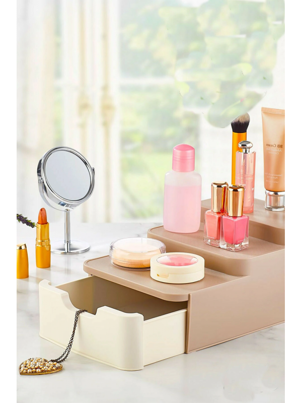 Compact Çekmeceli Ve Standlı Düzenleyici-  Makyaj Organizeri&hellip;