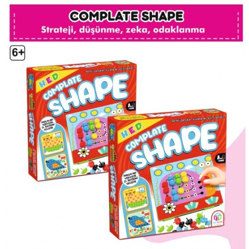 Complate Shape Renklerle Zekanı Konuşturma Oyunu Complate Shape Renklerle Zekanı Konuşturma Oyunu