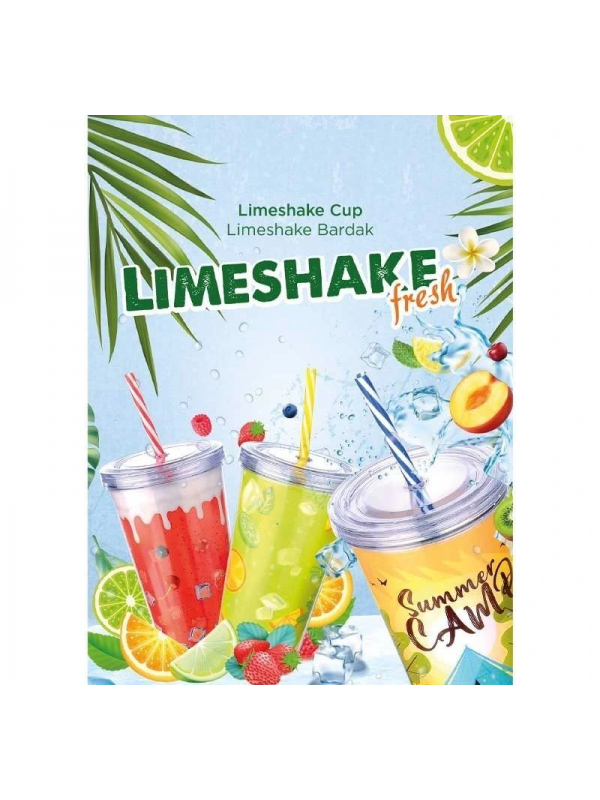 Cool Lime Bardağı - Limeshake Bardak 600 Ml… Cool Lime Bardağı - Limeshake Bardak 600 Ml…