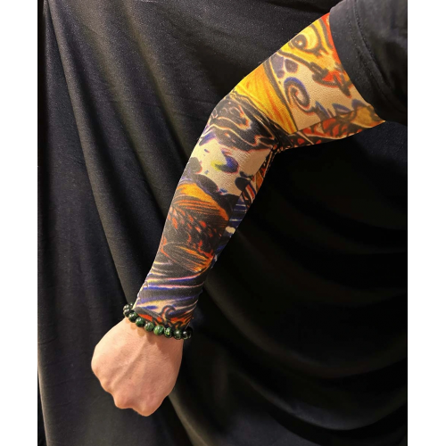 Çorap Dövme Giyilebilir Kol Bacak Dövmesi Likralı 2 Adet Model 27 Çorap Dövme Giyilebilir Kol Bacak Dövmesi Likralı 2 Adet Model 27