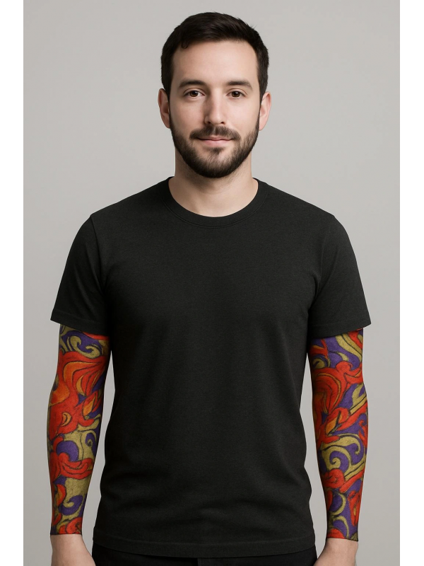 Çorap Dövme Giyilebilir Kol Bacak Dövmesi Likralı 2 Adet Model 4&hellip;