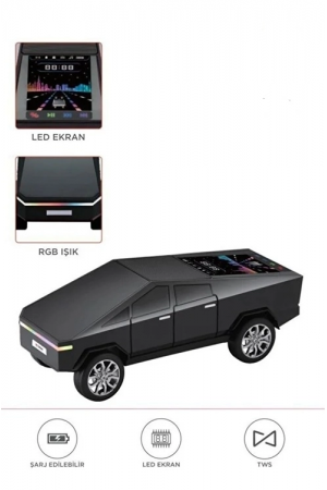 D68 Cyber Model Araba Tasarımlı Bluetooth Hoparlör 15w Güçlü Ses…