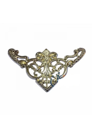 Dekoratif Köşe Süsü, Köşelik - Büyük, 31x55mm, Sarı, 1 Adet…