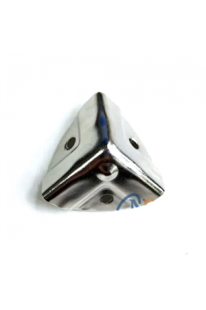 Dekoratif, Kutu, Sandık Köşesi - 35x22 Mm, Küçük, Nikel, 100 Adet&hellip;