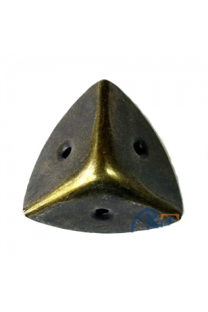 Dekoratif, Kutu, Sandık Köşesi - 45x28 Mm, Büyük, Antik, 100 Adet&hellip;