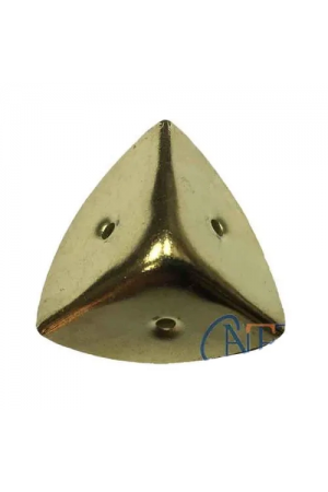 Dekoratif, Kutu, Sandık Köşesi - 45x28 Mm, Büyük, Sarı, 100 Adet&hellip;