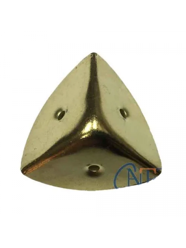 Dekoratif, Kutu, Sandık Köşesi - 45x28 Mm, Büyük, Sarı, 100 Adet&hellip;