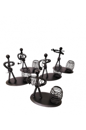 Dekoratif Metal Adam Müzisyen Kalemlik…