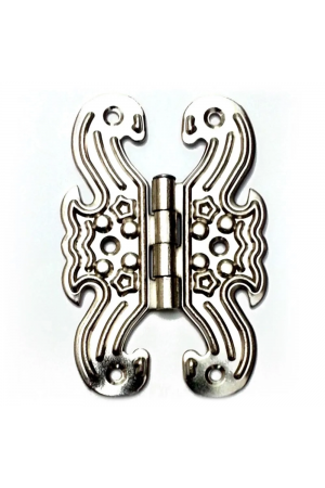 Dekoratif Sac Kelebek Menteşe - Büyük, Nikel, 100 Adet&hellip;