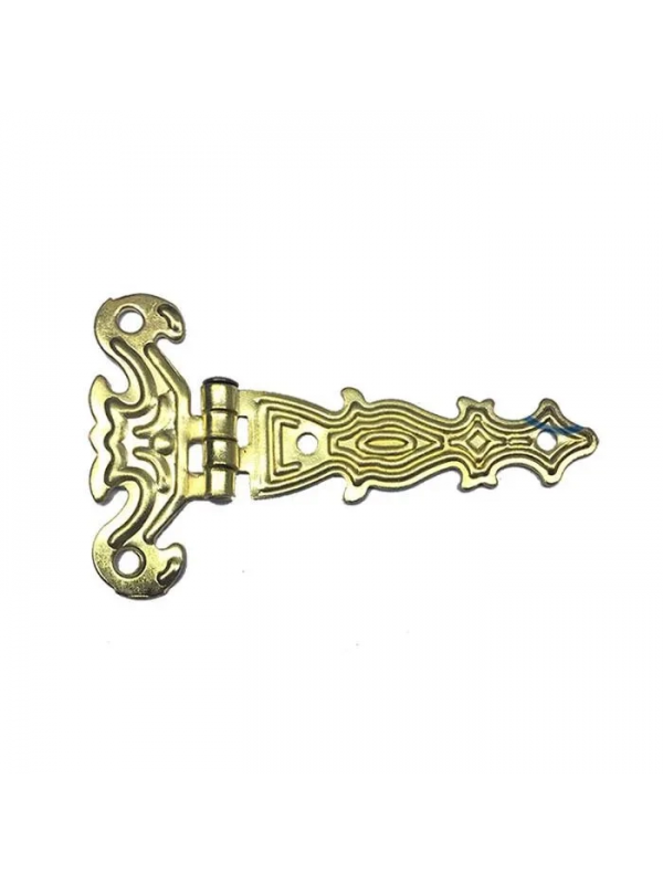 Dekoratif, Sac Tek Kuyruklu Menteşe - 40x68 Mm, Küçük, Sarı, 100 Adet&hellip;