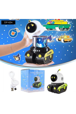 Dempower Robot Şeklinde Projektör Lamba…