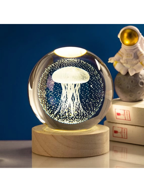 Deniz Anası Işıklı Cam Küre&hellip;