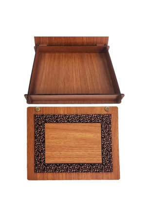 Derili Ahşap Kutu… Derili Ahşap Kutu…