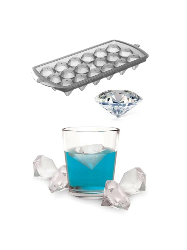 Diamond Elmas Şeklinde Buz Kalıbı 18 Bölmeli&hellip;