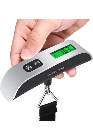 Dijital Işıklı Elektronik Askılı El Bagaj Tartısı Bavul Kantarı Se&hellip;