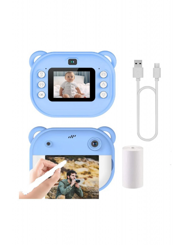 Dijital Video Kayıt Fotoğraf Çocuk Kamerası Anlık Termal Resim Kağı&hellip;