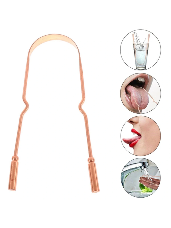 Dil Plağı Temizleme Aparatı - Dil Bakır Oil Pulling… Dil Plağı Temizleme Aparatı - Dil Bakır Oil Pulling…