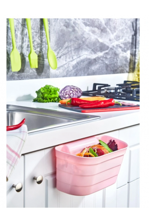 Dolap Kapağı Organizeri - Tezgah Çöp Kutusu… Dolap Kapağı Organizeri - Tezgah Çöp Kutusu…