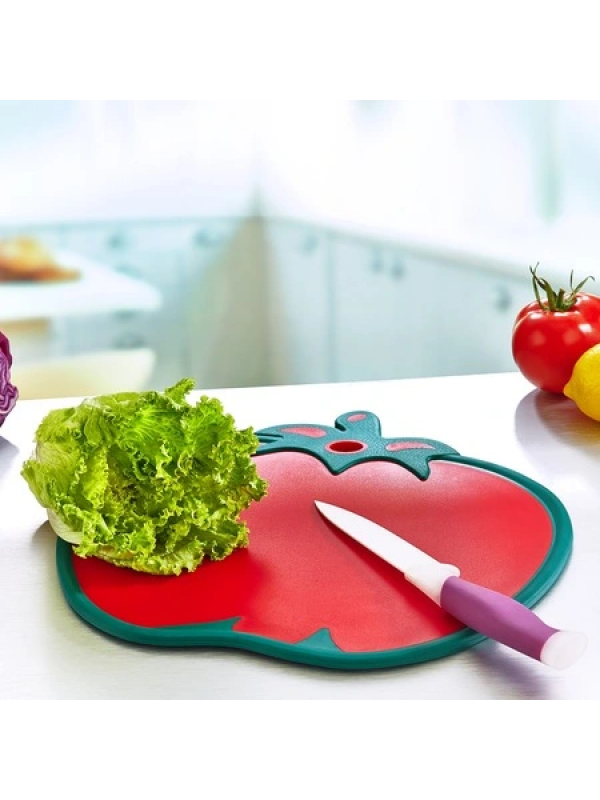 Domates Figürlü Kaydırmaz Kesme Tahtası Doğrama Panosu&hellip;