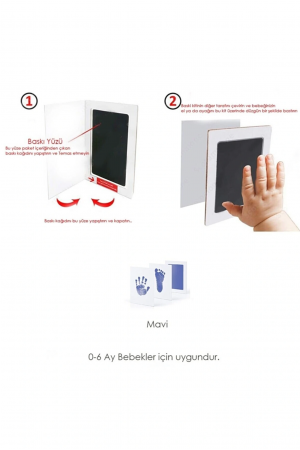 El Ayak İzi Kalıbı Seti… El Ayak İzi Kalıbı Seti…