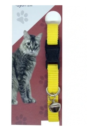 Elastik Ayarlanabilir Çıngıraklı Kedi Tasması…