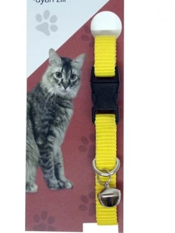 Elastik Ayarlanabilir Çıngıraklı Kedi Tasması&hellip;