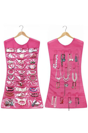 Elbise Şeklinde Takı Organizeri - Pembe&hellip;