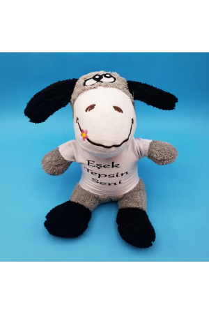 Eşek Tepsin Seni Tişörtlü Oyuncak Eşek…