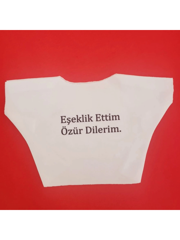 Eşeklik Ettim Yazılı Oyuncak Tişörtü&hellip;