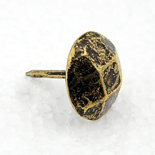 - Eskitme Antik Beşgen Kabara / Raptiye 18 Mm 10