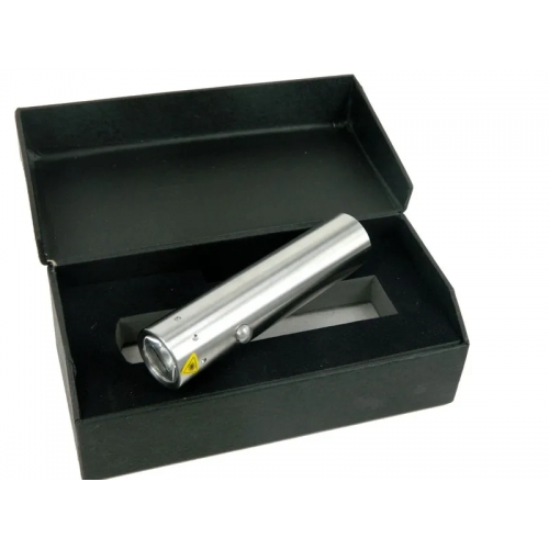 F Bk30 Paslanmaz Metal El Feneri - Pilli, Kutulu, Sellektörlü