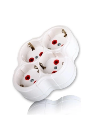 Fetih Dörtlü Topraklı Fişli Priz&hellip;