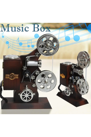 Film Makinesi Görünümlü Müzik Kutusu… Film Makinesi Görünümlü Müzik Kutusu…