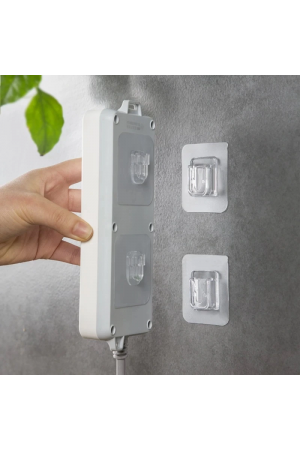 Geçmeli Eşya Sabitleme Klipsleri Şeffaf 4 Lü Set&hellip;