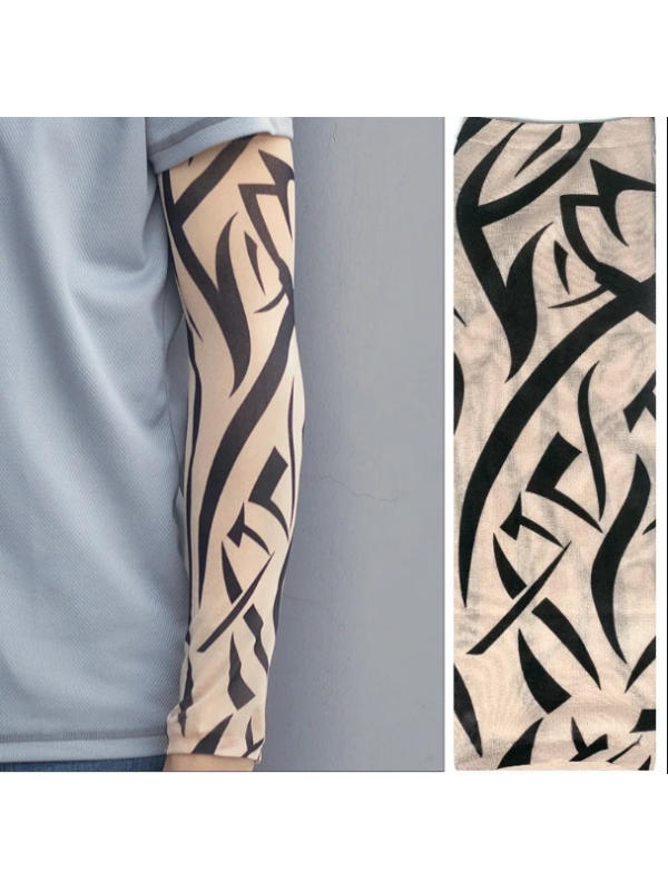 Giyilebilir Kol Dövmesi Çorap Dövme 3d Baskılı Kol Bacak Dövme 2 Ade&hellip;