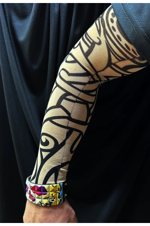 Giyilebilir Kol Dövmesi Çorap Dövme 3d Baskılı Kol Bacak Dövme 2 Ade&hellip;